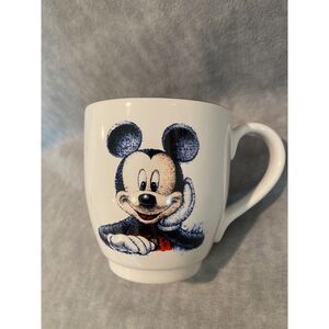 Disney Store Mickey Mouse‎ Large Jumbo Coffee Tea Mug Cup Stippling Design